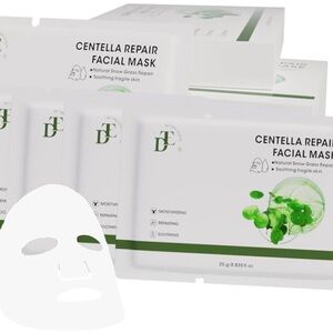 NATURAL BEAUTY Centella Face Mask Sheet – Hydrating & Soothing Skincare